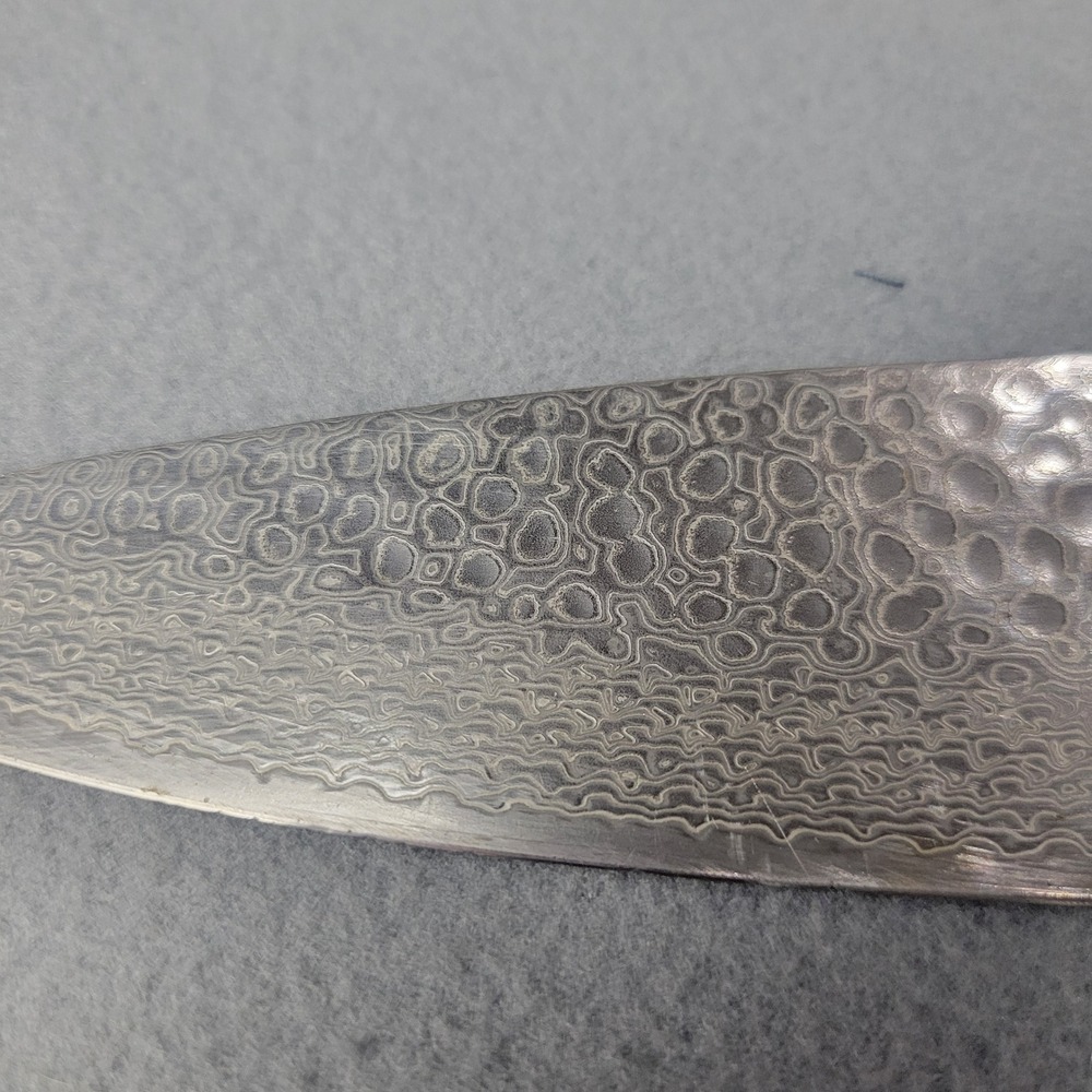 Discontinued Shun SG0706 Santoku Damascus Hammered Japanese Chef Knife Japan - Picture 3 of 14